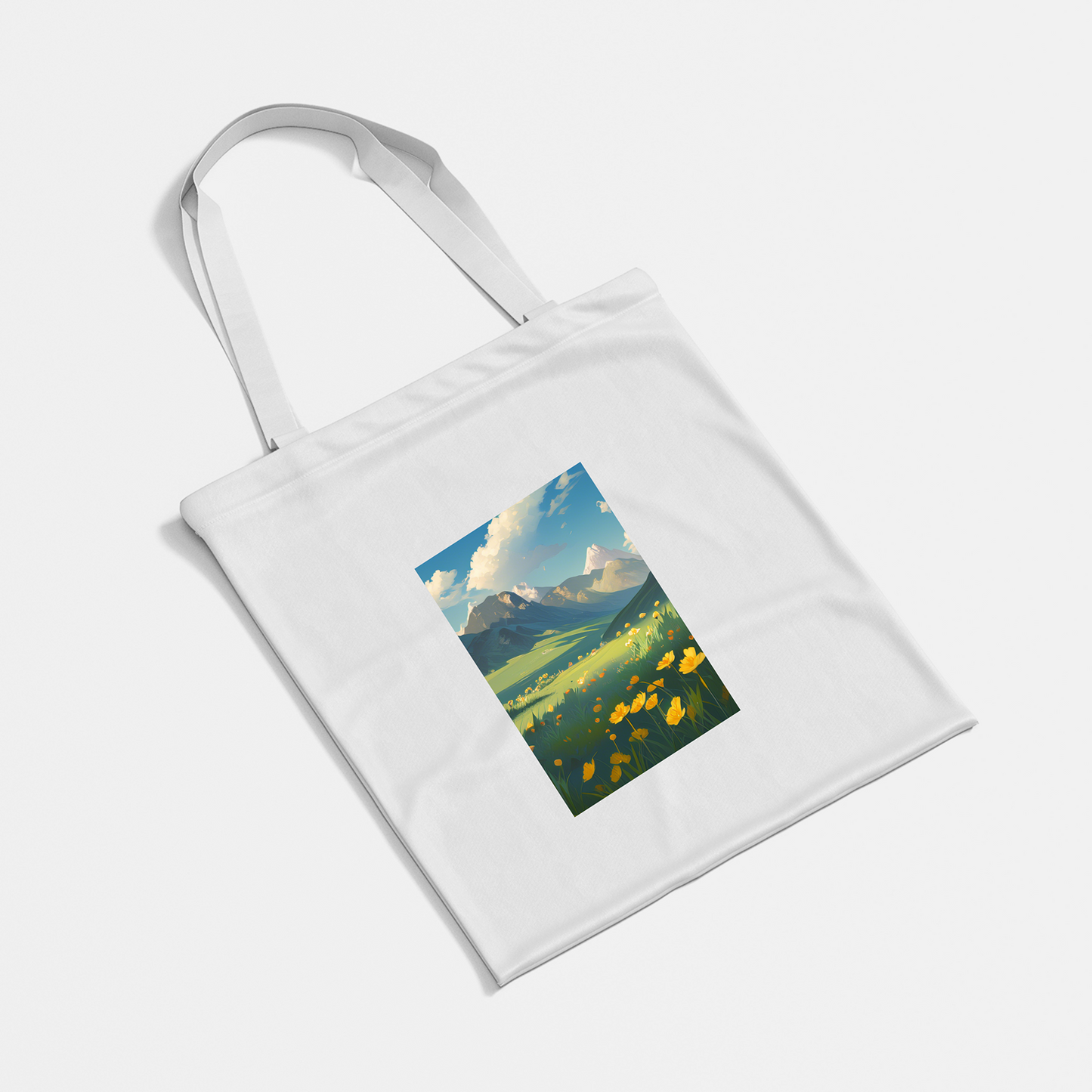 Escape to Nature Scenic Canvas Tote Bag