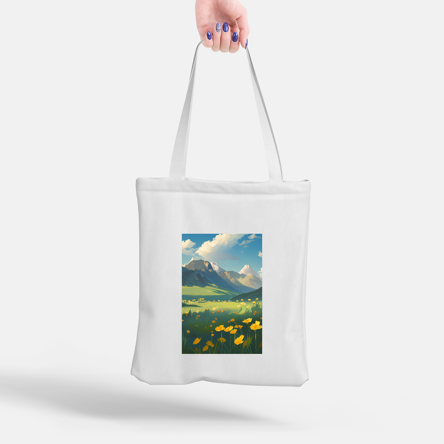 Escape to Nature Scenic Canvas Tote Bag