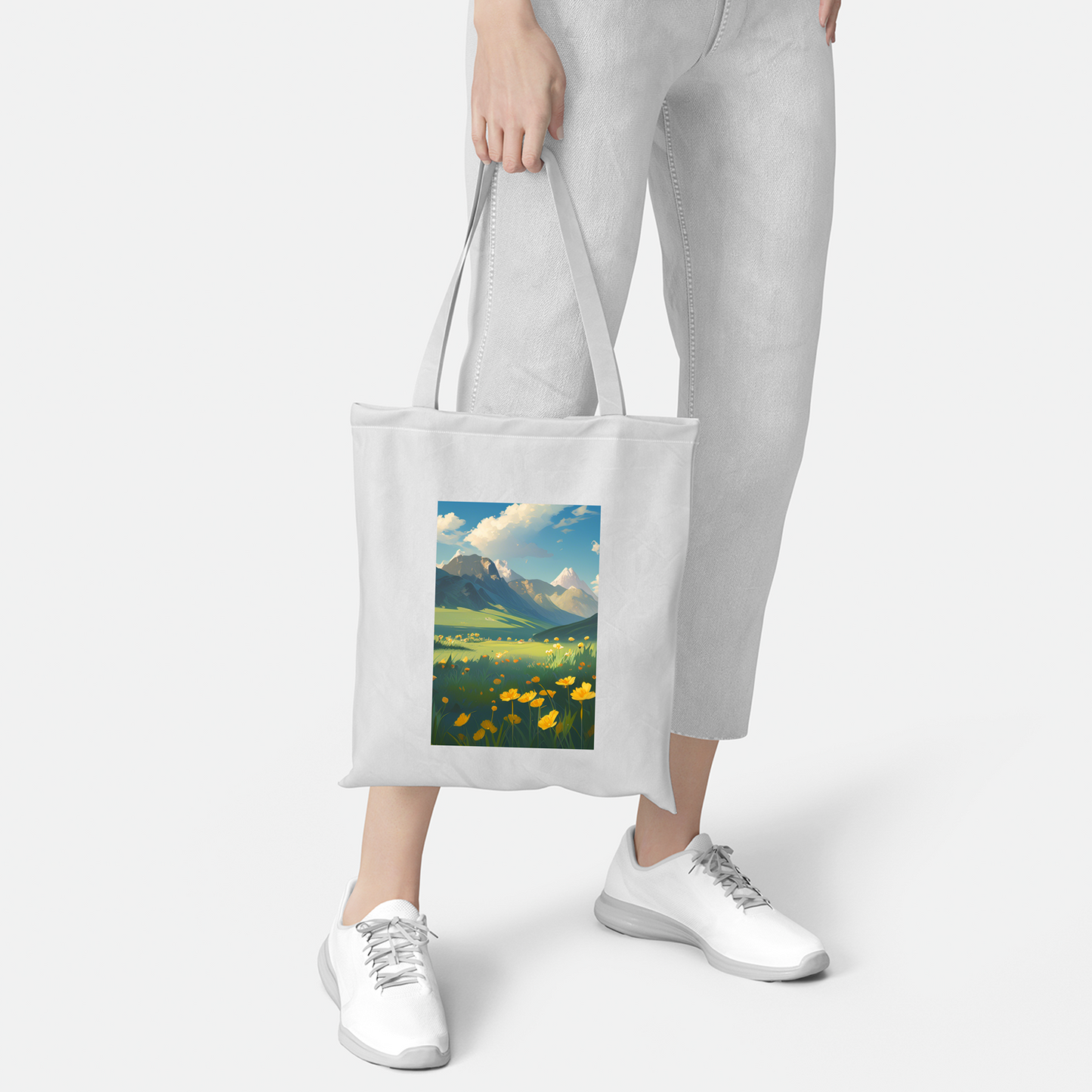 Escape to Nature Scenic Canvas Tote Bag