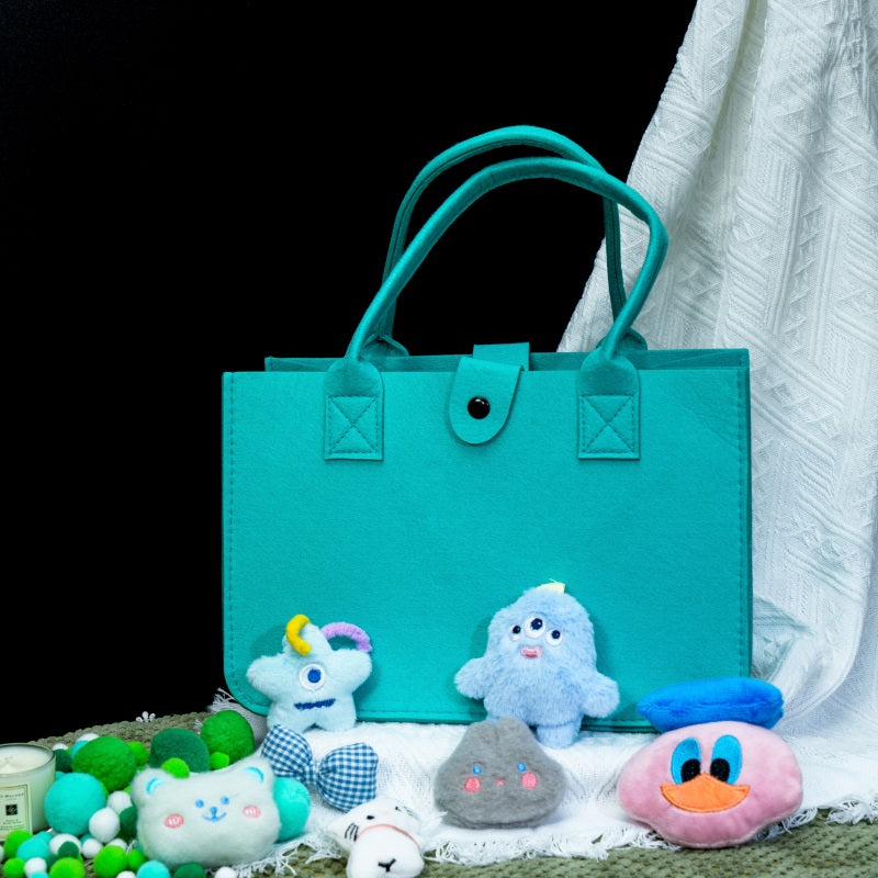 Tiffany Blue DIY Felt Bag