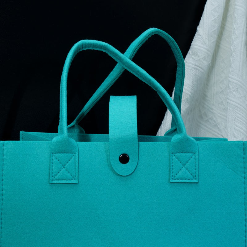 Tiffany Blue DIY Felt Bag