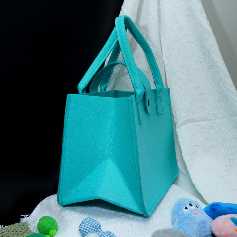 Tiffany Blue DIY Felt Bag