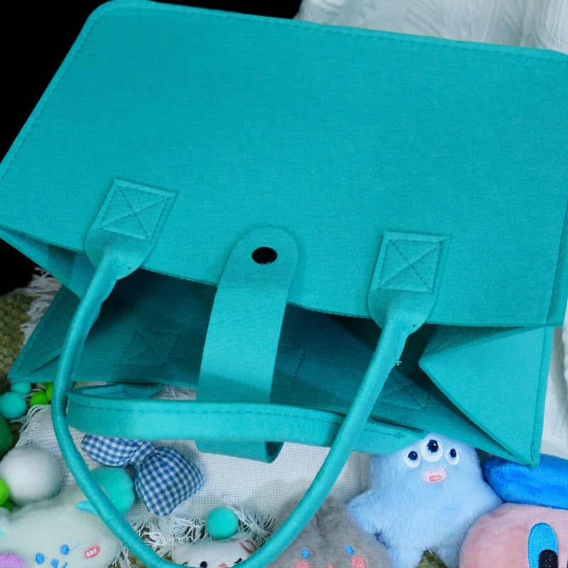 Tiffany Blue DIY Felt Bag