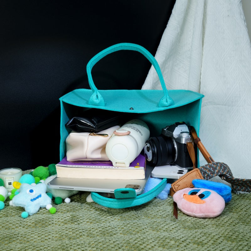 Tiffany Blue DIY Felt Bag