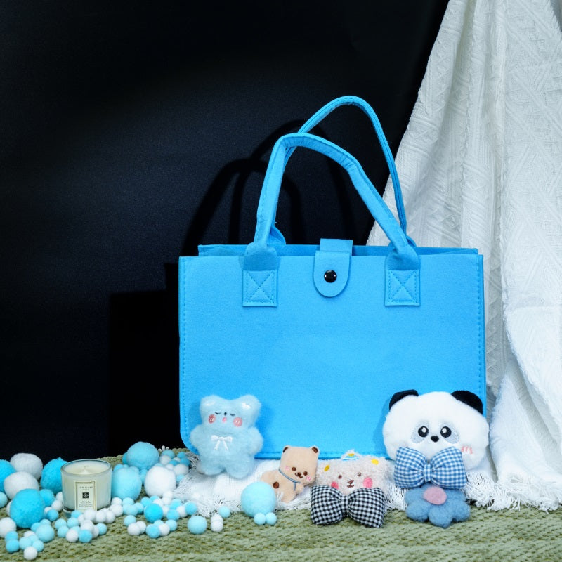 Baby Blue DIY Felt Bag