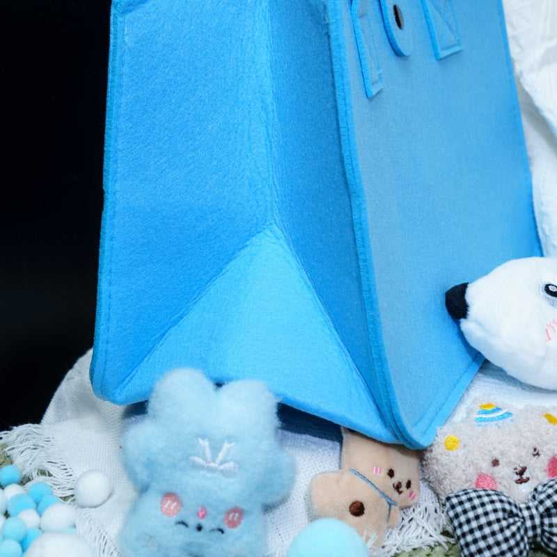 Baby Blue DIY Felt Bag