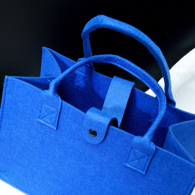 Dark Blue DIY Felt Bag