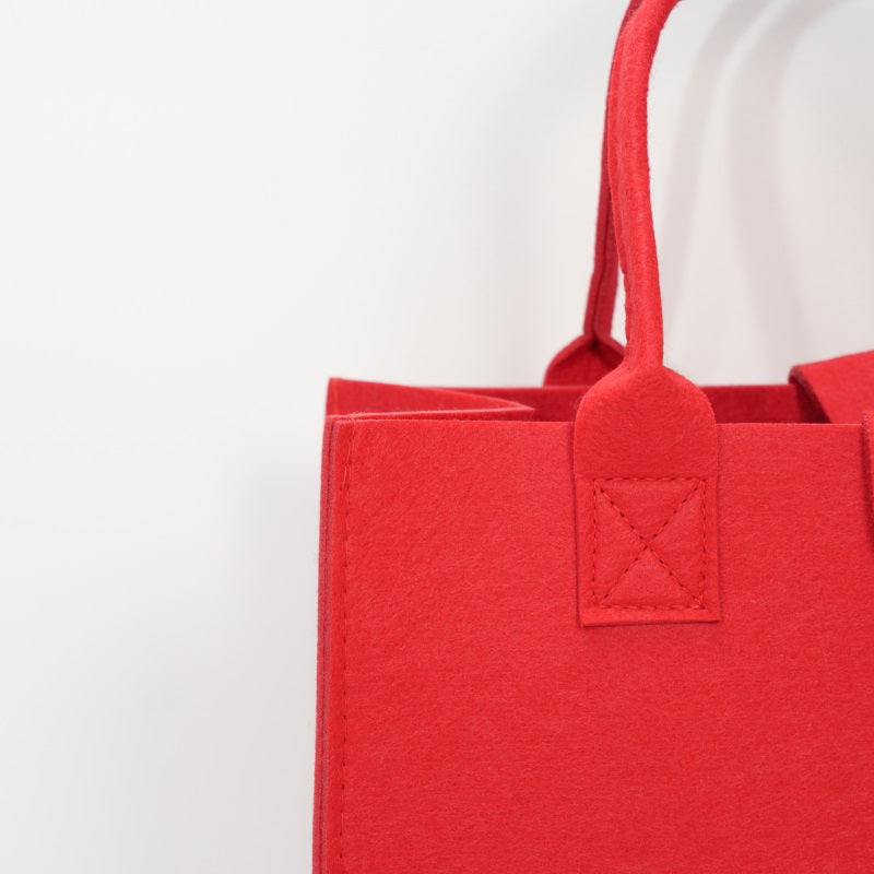 Red DIY Felt Bag