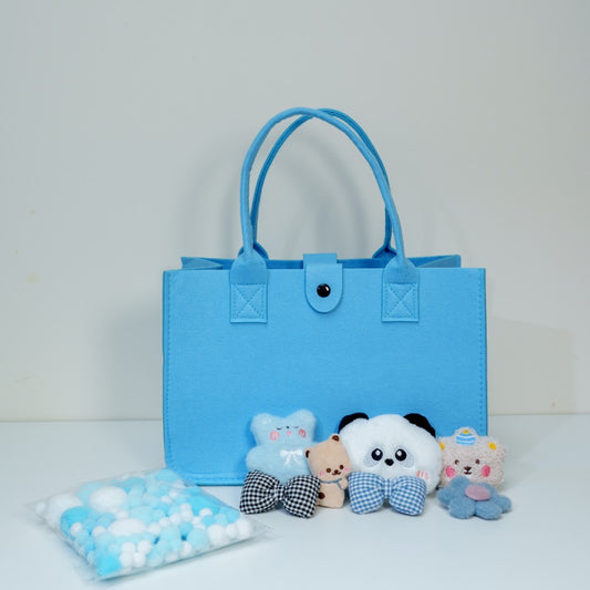 Baby Blue DIY Felt Bag