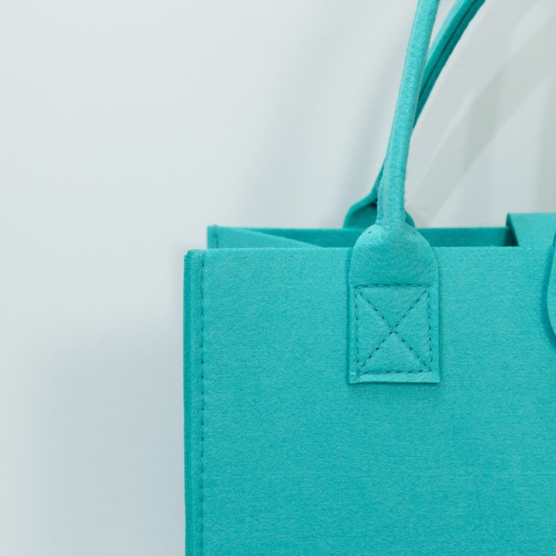 Tiffany Blue DIY Felt Bag