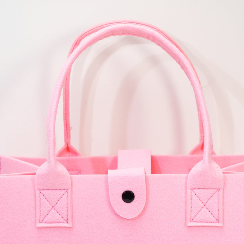 Pink DIY Felt Bag