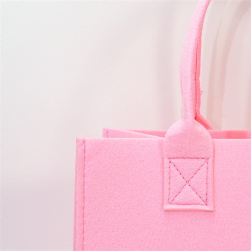 Pink DIY Felt Bag