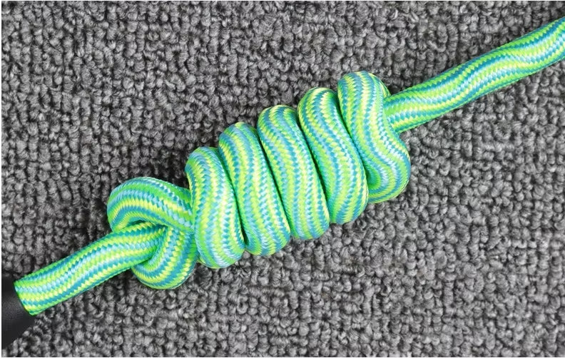 Dog Walking Rope Wave Pattern Double Leash Rope