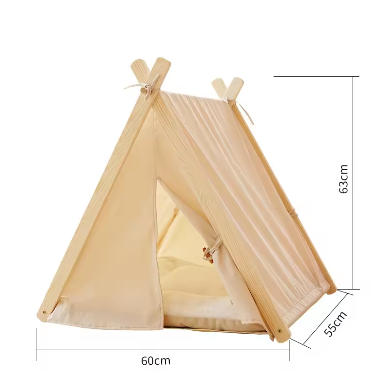 All Season Pet Tent with Washable Plush