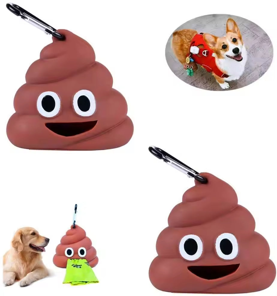 Funny Poop Shape Dispenser Portable