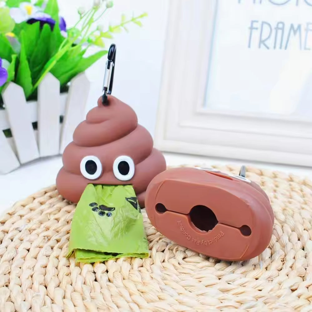 Funny Poop Shape Dispenser Portable