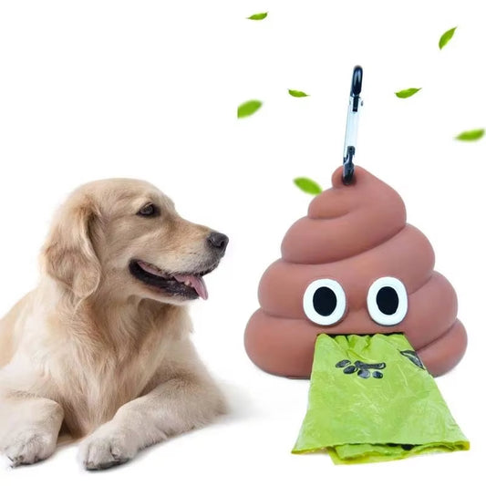 Funny Poop Shape Dispenser Portable