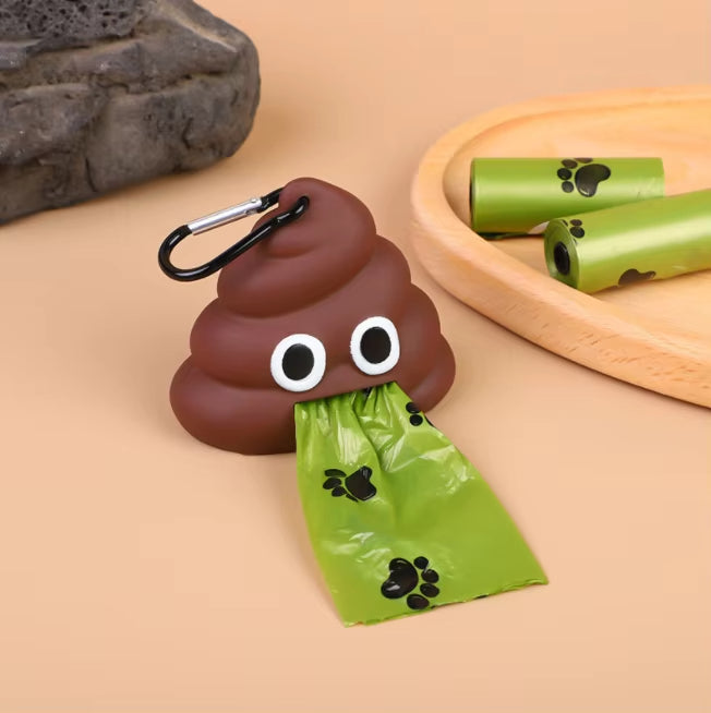 Funny Poop Shape Dispenser Portable