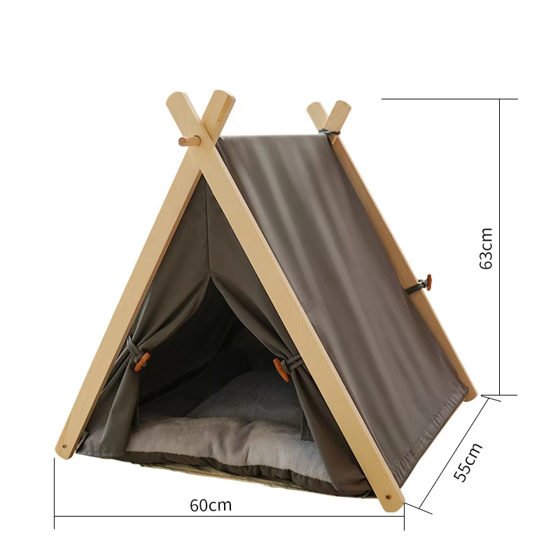 All Season Pet Tent with Washable Plush