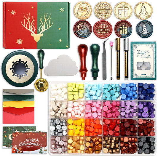 Christmas Series Sealing Wax Stamps Set