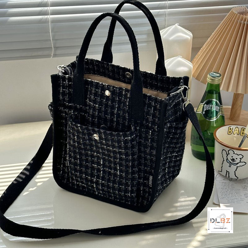 French-Style Chanel-inspired Vintage Versatile Tote Bag