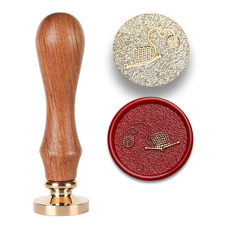 Christmas-Themed Wax Seal Stamp Set