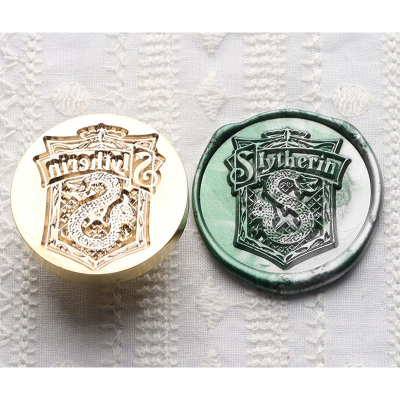 Slytherin Series Brass Head and Wax Beads